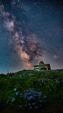 A Small House Under The Starry Sky