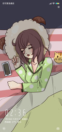 睡梦中的少女