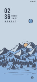 Mountain and Dawn
