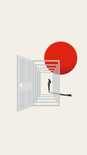 天马行空插画-拍信图库