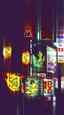 唯美滤镜城市夜景壁纸图片