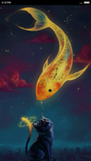  Cats under the stars