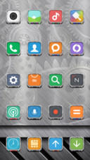  IN SHINY METAL THEME