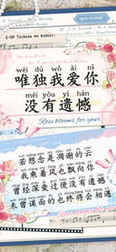 唯独我爱你没有遗憾