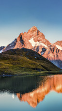 Mountain in Sunset