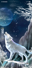 雪域银狼