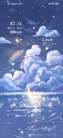 Romantic sunset