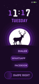 Purple deer