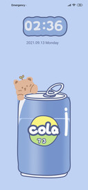 Filling soda