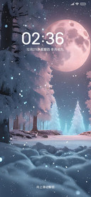 大雪纷飞 雪夜