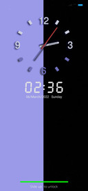 White Purple 3D