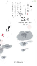 爱莲+7d动态+雨滴动态+全图标中国风3D动态年年有余