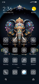 Elephant art
