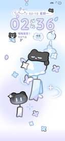 风铃小黑猫