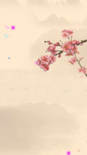 红梅杏花
