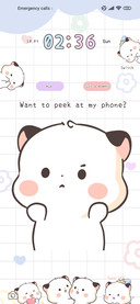 Santuan peek phone
