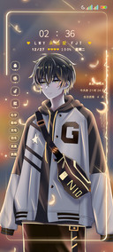 炫酷荧光少年