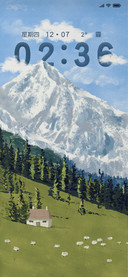 山野油画 景深