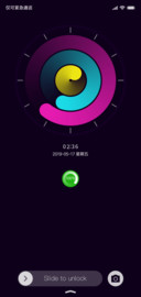 旋涡网红时钟