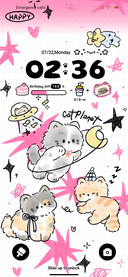 Cute doodle cat