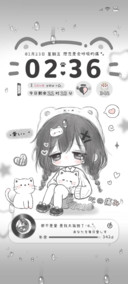 忧郁女孩的情绪雨