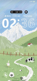 治愈护眼 油画