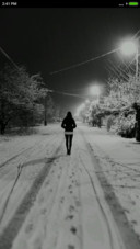  Lonely back