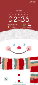 圣诞雪人 多壁纸