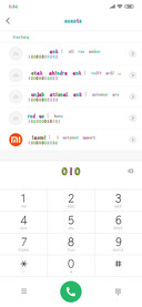 Colour font