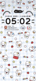 小白猫奶糖平铺