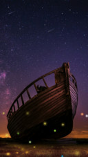 星空下
