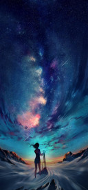 仰望星空