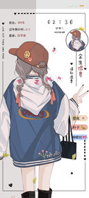多壁纸做个元气少女