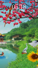 梅花山水