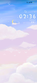 油画治愈天空
