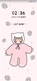 粉色猫系女孩