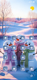 Snowy Friends