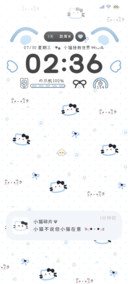 简约平铺 小猫碎片