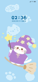 可爱魔法猫