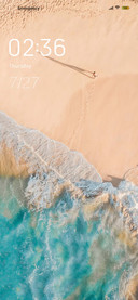 Sandy beach