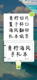 青柠海风手札本