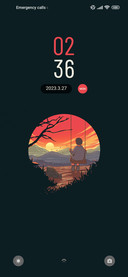 Retro sunset