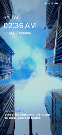 Look up to