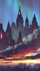 The mysterious castle in the sky