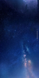 Night snow