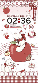 复古安可拉红小猫