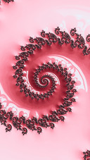 Pink abstract wave