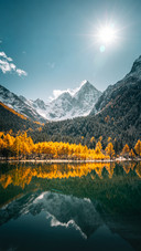 Bipeng valley in early autumn