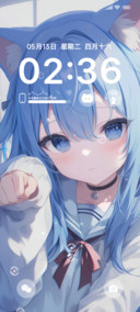 双模式海蓝猫娘