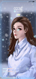 她与大雪